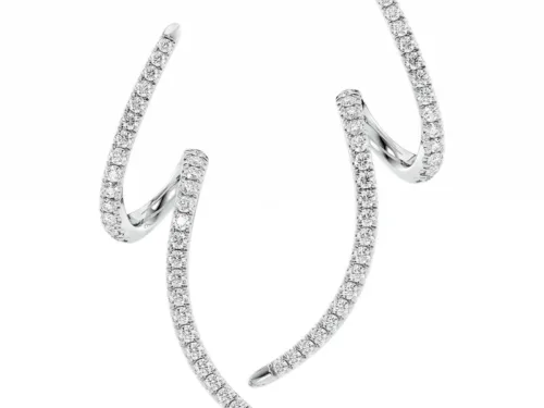 Spiral Dainty Earrings
